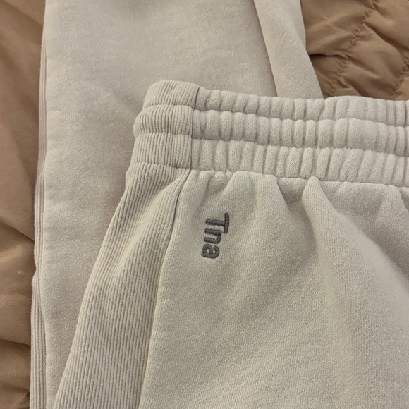 TNA (Aritzia) cozy fleece boyfriend joggers - Picture 5 of 9